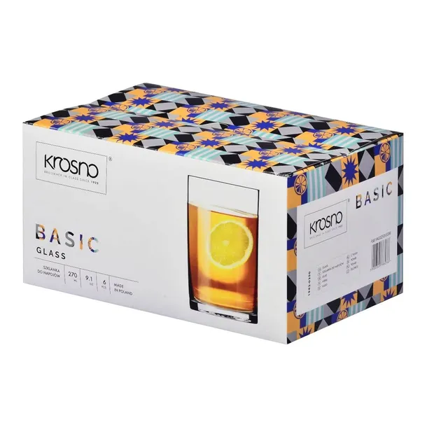 szklanki-proste-do-herbaty-250ml-krosno-basic-6szt