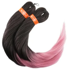 x-pression-ultra-braid-pre-stretched-t1b-vintage-rose