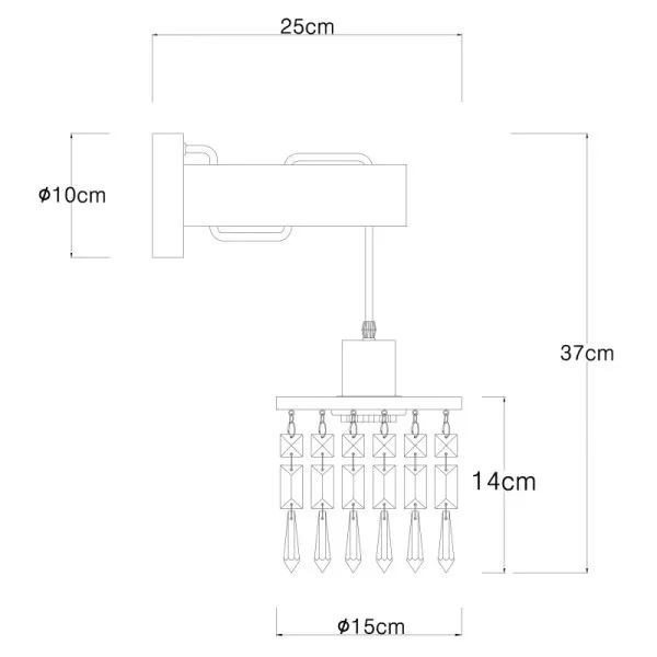 kinkiet-comma-15533w-globo-dlugosc-wysokosc-37-cm