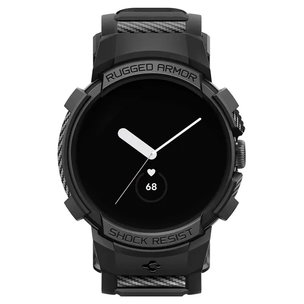 spigen-rugged-armor-pro-black-google-pixel-watch-watch-2-kolor-inny-stan-nowy