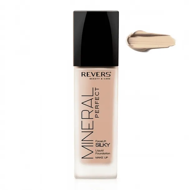 Podkład mineralny Fluid matujący 21 naturalny do cery Revers 40 ml kryjący