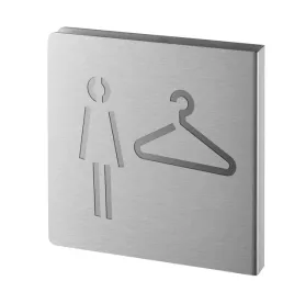 tabliczka-szatnia-damska-stal-nierdzewna-szczotkowana-120x120-mm