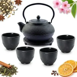 czajnik-imbryk-zeliwny-15l-zestaw-6-szt-czarny-do-herbaty-o-18-cm