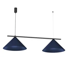 lampa-wiszaca-capital-black-navy-blue-2xgx53-stozki-2-punktowa-niebieska