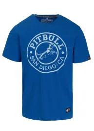 koszulka-meska-t-shirt-pit-bull-pitbull-san-diego-ca-niebieska