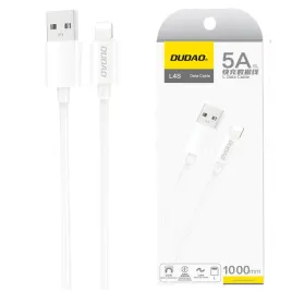 kabel-dudao-l4sl-usb-a-lightning-2a-1m-bialy