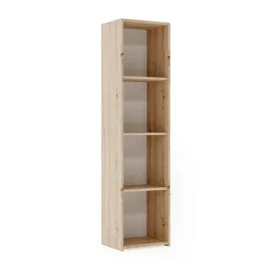regal-loni-160x40-cm-dab-artisan-4-polki-laminat-16-mm