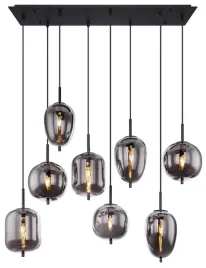 lampa-wiszaca-blacky-15345-8-szklana-czarna-przydymiona