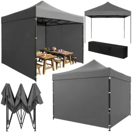 pawilon-ekspresowy-3x3-m-namiot-ogrodowy-automatyczny-4-scianki-szary