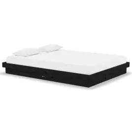 czarna-rama-lozka-z-litego-drewna-sosnowego-194-x-1435-x-21-cm