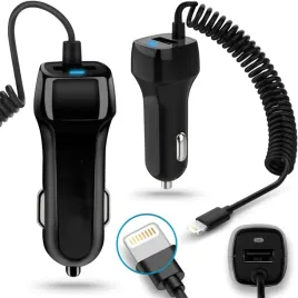ladowarka-samochodowa-do-iphone-nauci-kabel-8-pin-3-1a-czarna