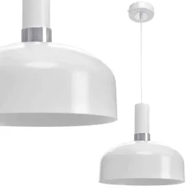 lampa-sufitowa-wiszaca-biala-srebrna-malmo-white-chrome-1xe27