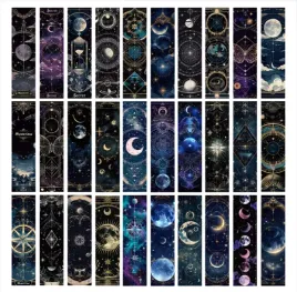 papierowe-zakladki-do-ksiazek-z-motywem-astrologicznym-10szt