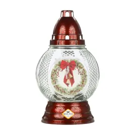 znicz-szklany-bezbarwny-czerwony-23-cm-swiateczna-aplikacja-wymienny-wklad