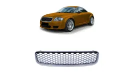 grill-audi-tt-8n-silver-and-gloss-black