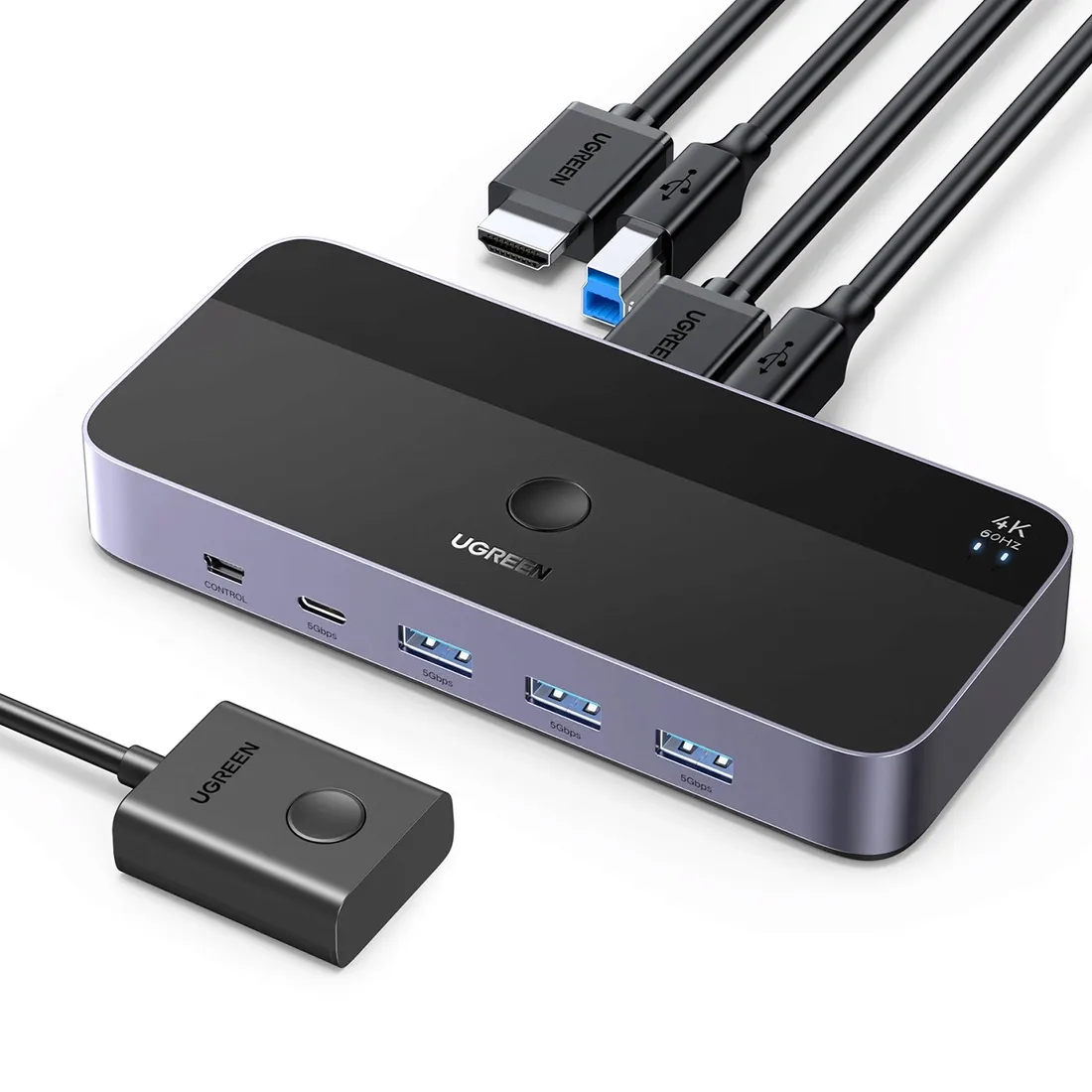przelacznik-kvm-ugreen-cm664-hdmi-switch-2w1-czarny