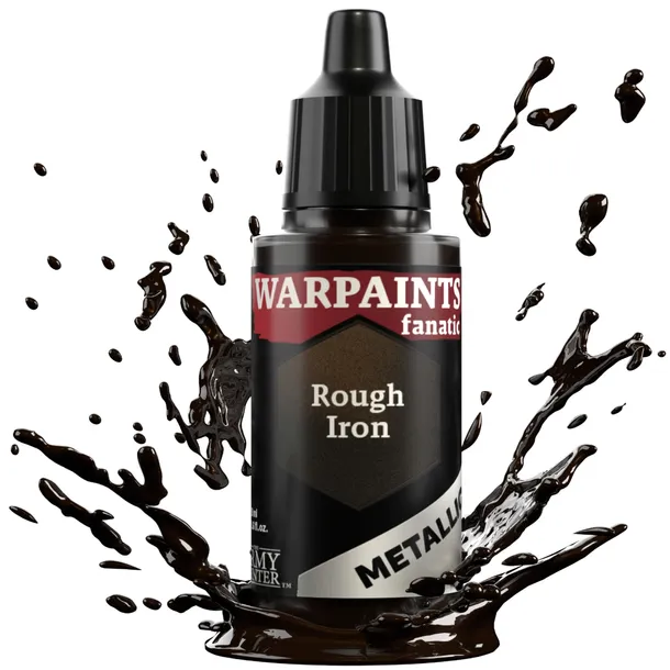 FARBKA THE ARMY PAINTER WARPAINTS FANATIC - METALLIC - ROUGH IRON 18ml