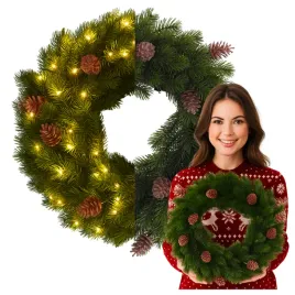 stroik-swiateczny-wianek-na-drzwi-stol-wieniec-bozonarodzeniowy-led-40cm