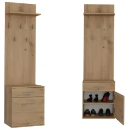 wieszak-szafka-na-buty-z-polka-do-przedpokoju-dab-artisan
