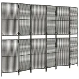 parawan-6-panelowy-szary-polirattan