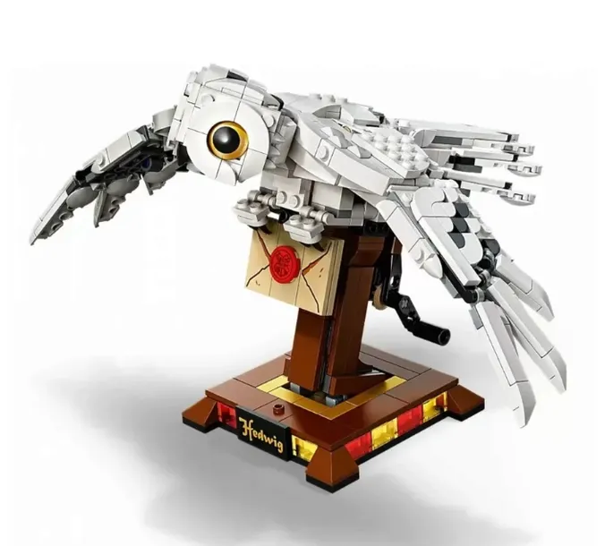 Klocki Harry Potter – Hedwiga Sowa z Listem i Figurka Harry’ego Pottera