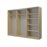 szafa-cube-270-jasny-dab-glebokosc-mebla-60-cm