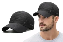 czapka-z-daszkiem-sportowa-oddychajaca-meska-lekka-regulowana-czarna