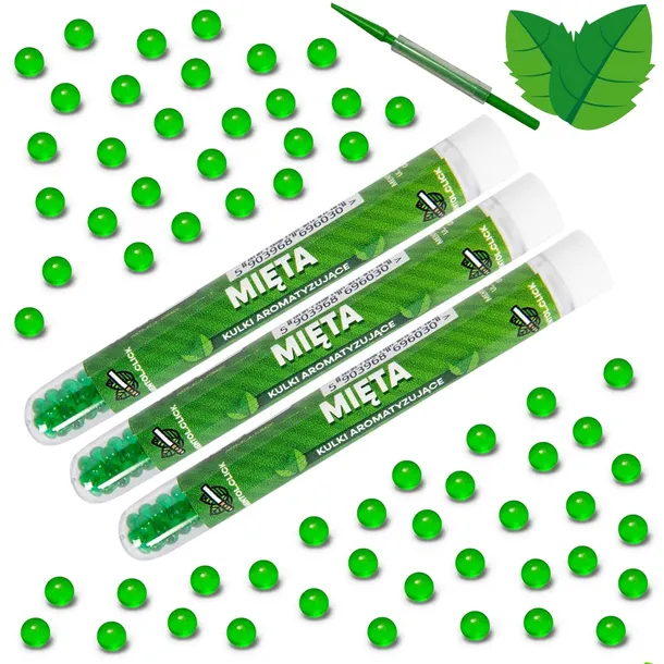 Kulki smakowe do papierosów - MIĘTA 300szt