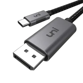 kabel-adapter-uni-display-port-do-usb-c-4k-60hz-1-8m-szary