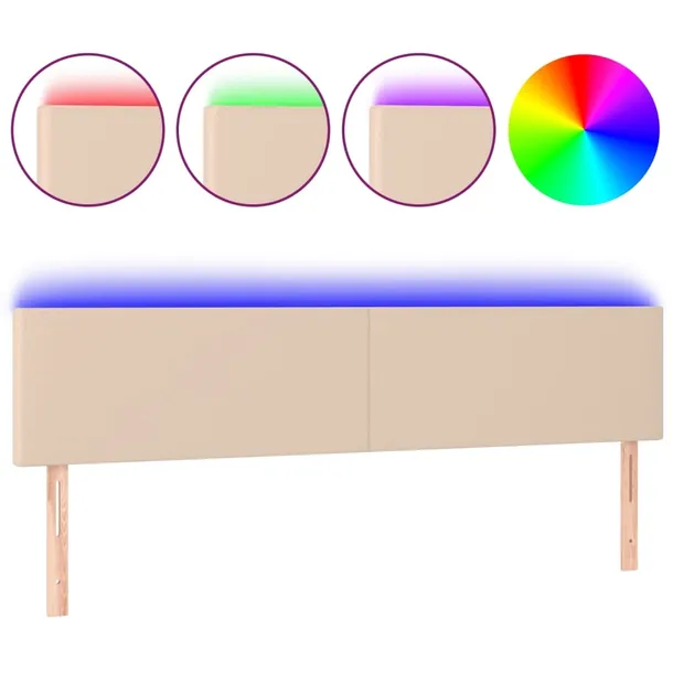 zaglowek-led-cappuccino-200x78-88-cm