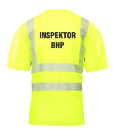 koszulka-brixton-flash-zolty-z-nadrukiem-inspektor-bhp-4xl