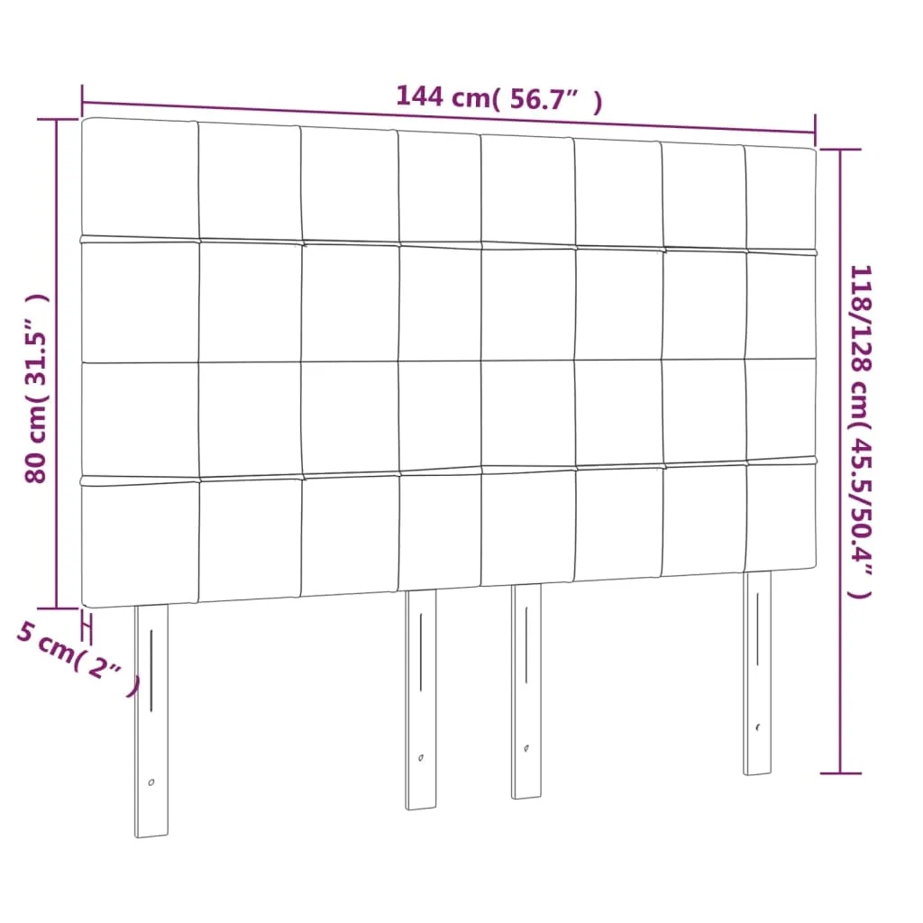 zaglowek-led-ciemnoszary-144x118-cm