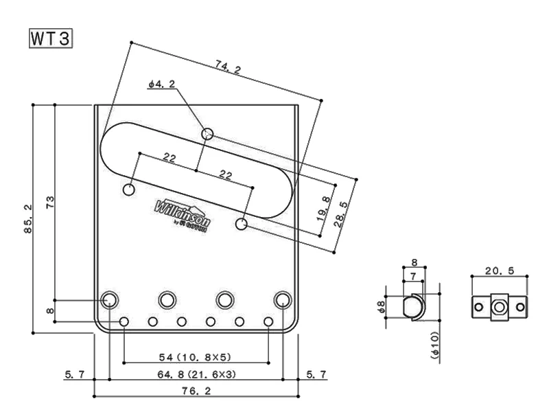 mostek-wilkinson-by-gotoh-wt3-cr