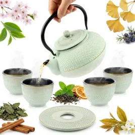 czajnik-imbryk-zeliwny-15l-zestaw-5-szt-mietowy-o-18-cm-do-herbaty