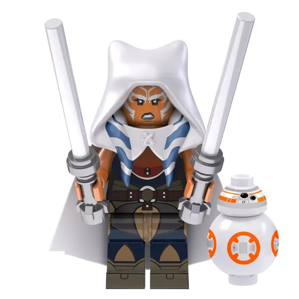 KLOCKI FIGURKA AHSOKA TANO + BB8 STAR WARS