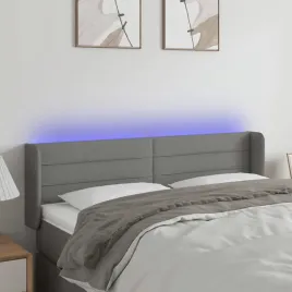 zaglowek-led-ciemnoszary-147x16x78-cm