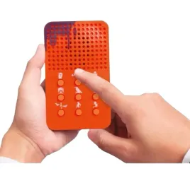 glosnik-z-przerazajacym-dzwiekiem-halloween-pomaranczowy