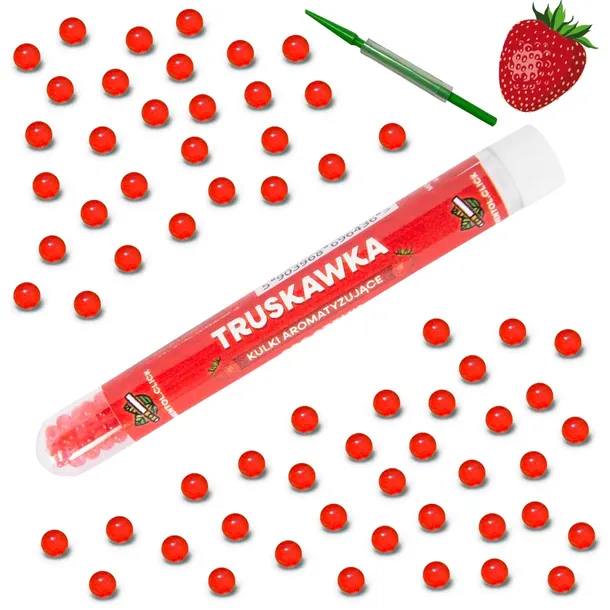 Kulki smakowe do papierosów TRUSKAWKA 50szt