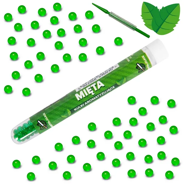 Kulki smakowe do papierosów MIĘTA 100szt