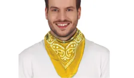bandana-kowboja-zolta-chusta-kowbojska-western-dziki-zachod-dodatek
