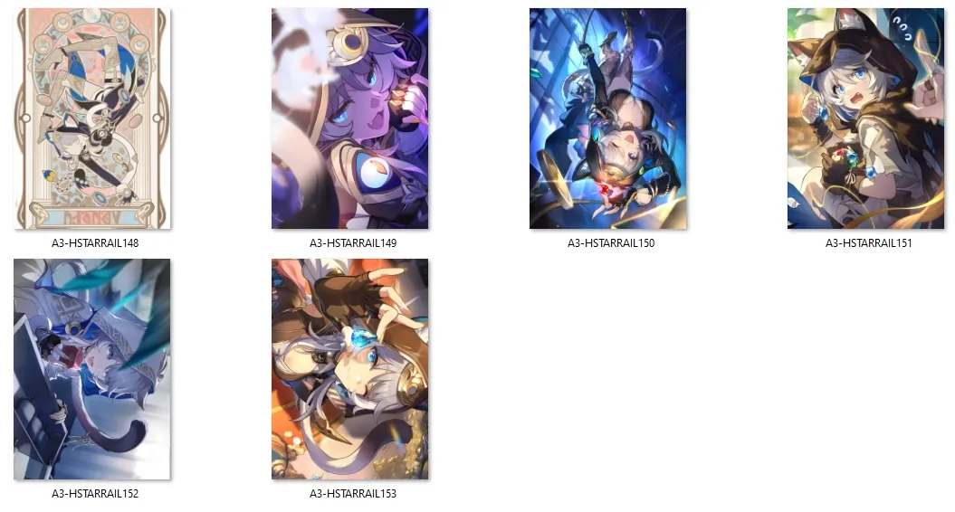 plakat-honkai-star-rail-cipher-do-wyboru