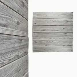 tapeta-3d-drewno-samoprzylepna-szara-70x70-cm