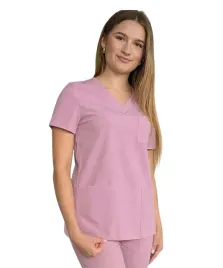 bluza-medyczna-purdrowy-roz-casual-premium-roz-xl