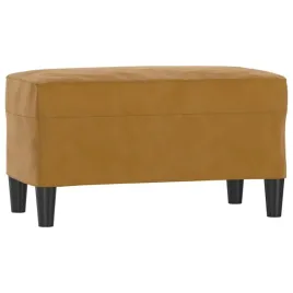 lawka-brazowy-70x35x41-cm-tapicerowana-aksamitem