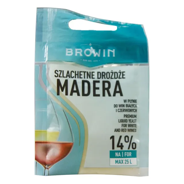 DROŻDŻE WINIARSKIE SZLACHETNE MADERA W PŁYNIE 20ml
