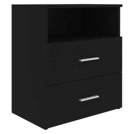 szafka-nocna-z-dwoma-szufladami-i-polka-czarna-50-x-32-x-60-cm