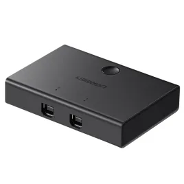 switch-przelacznik-kvm-usb-2x1-ugreen-30345-usb-2-0-czarny