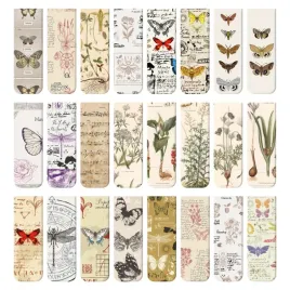 magnetyczne-zakladki-rozne-wzory-vintage-botanika-6szt