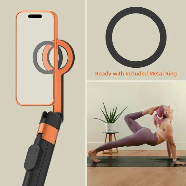 tech-protect-l10s-magsafe-bluetooth-selfie-stick-tripod-black-orange-marka-inna-stan-nowy