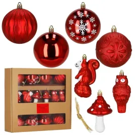 bombki-choinkowe-14-szt-mix-wzorow-okragle-muchomorek-sowa-wiewiorka
